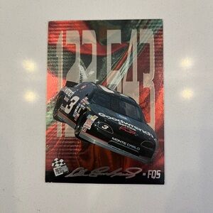 Vintage Dale Earnhardt trading card